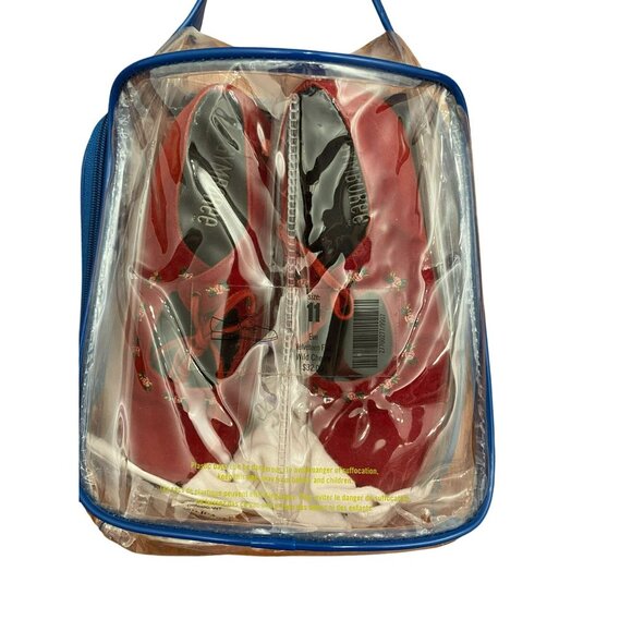 Vintage Gymboree 5Y Nutcracker Smocked Red Velvet Christmas Dress With Blouse an - Picture 12 of 16